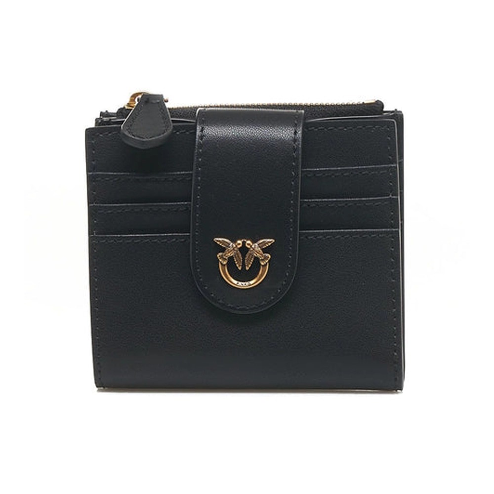 財布・小物その他 PINKO Woman Wallet Black 103762A0F1 Z99Q Pinko Women's Multi Pockets Wallet Vitello S 103761-A0F1